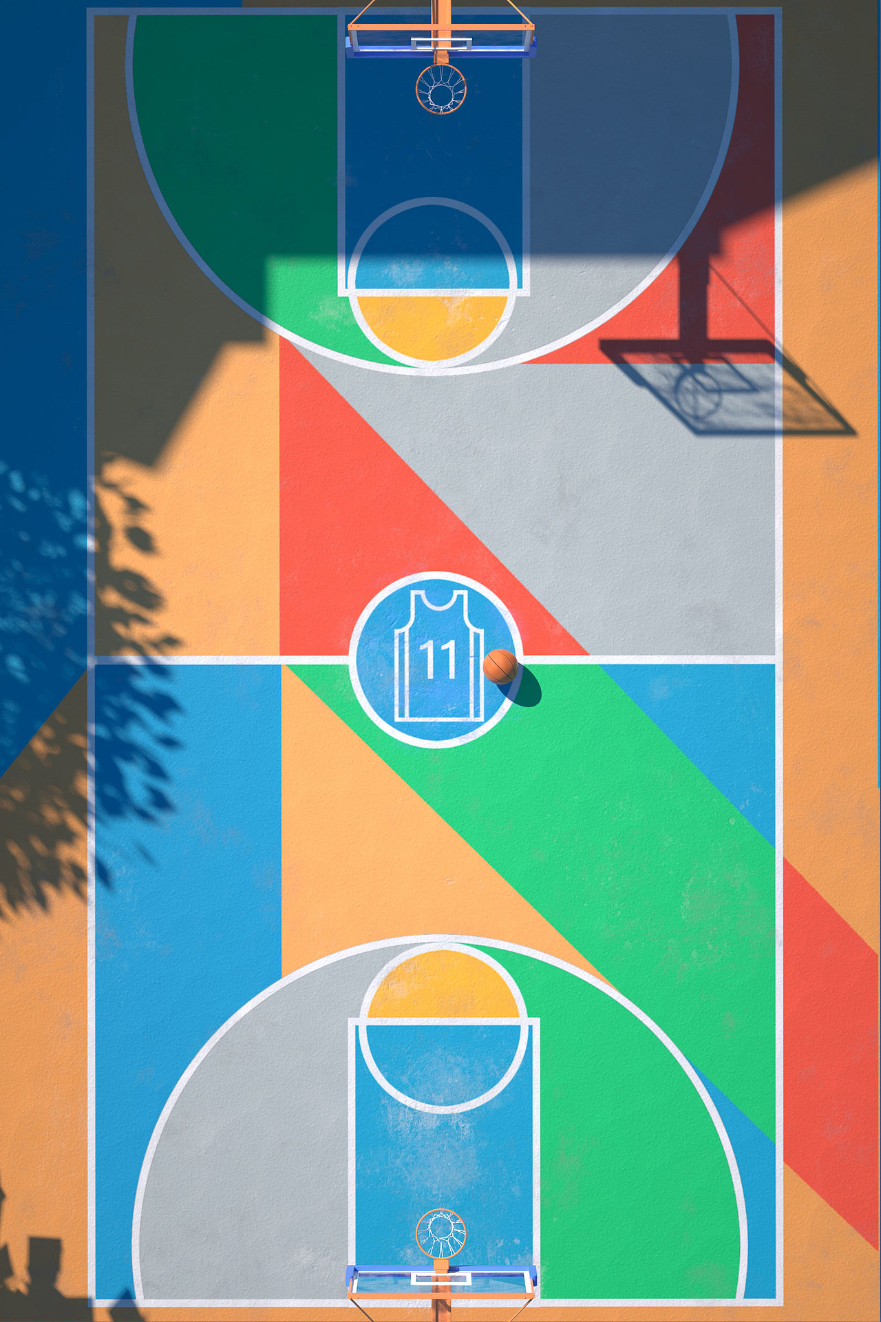 《七彩运动场》（图ZMjE1MTQ5Njky） - 场景 - 站酷设计师憬匀原创素材 - 站酷ZCOOL