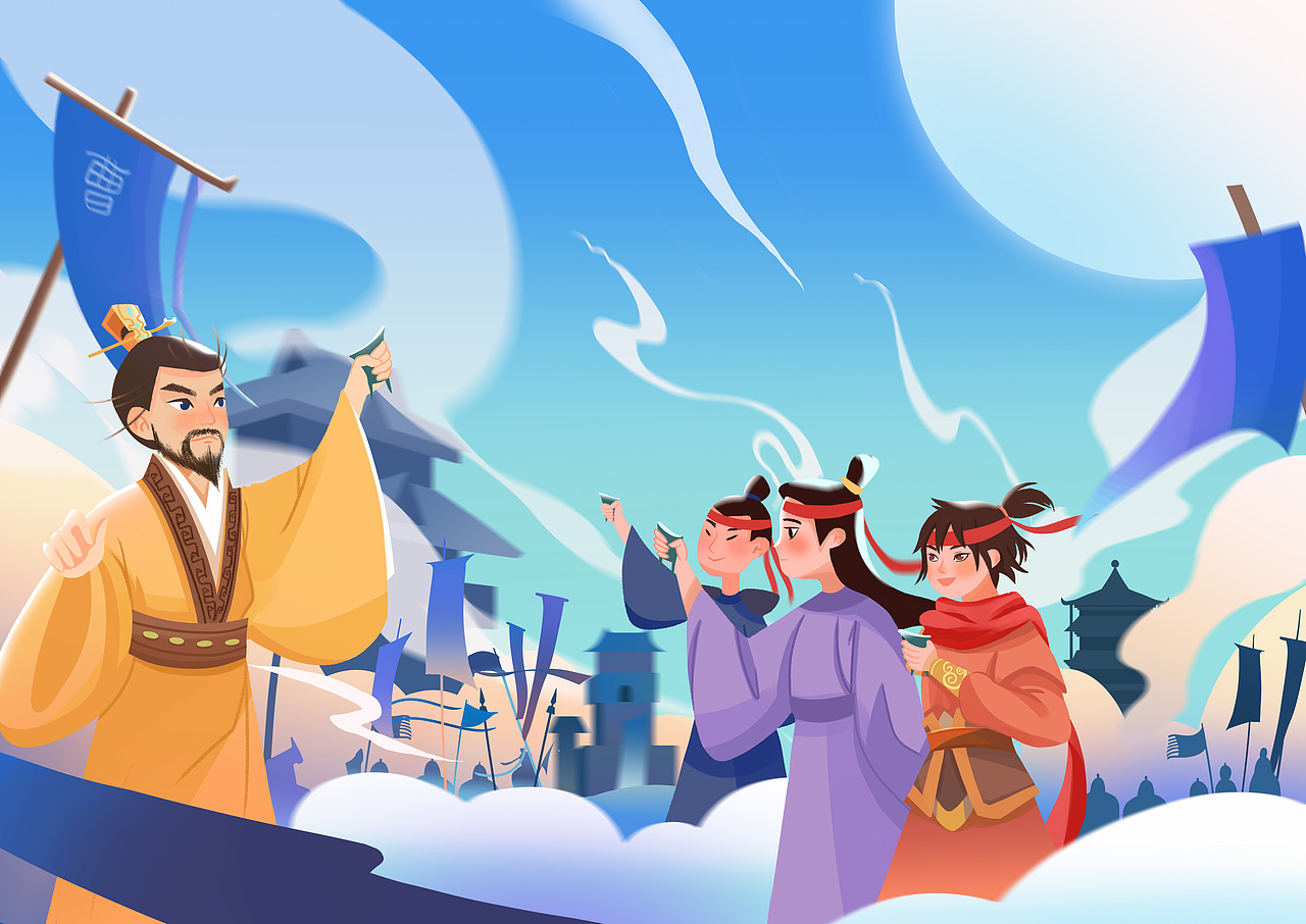 古风插图合集（三）（图ZMjIyODc0NTc2） - 商业插画 - 站酷设计师大明soso原创素材 - 站酷ZCOOL