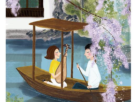 城市插画系列 手绘苏州百景图合集一 苏州城市记忆 