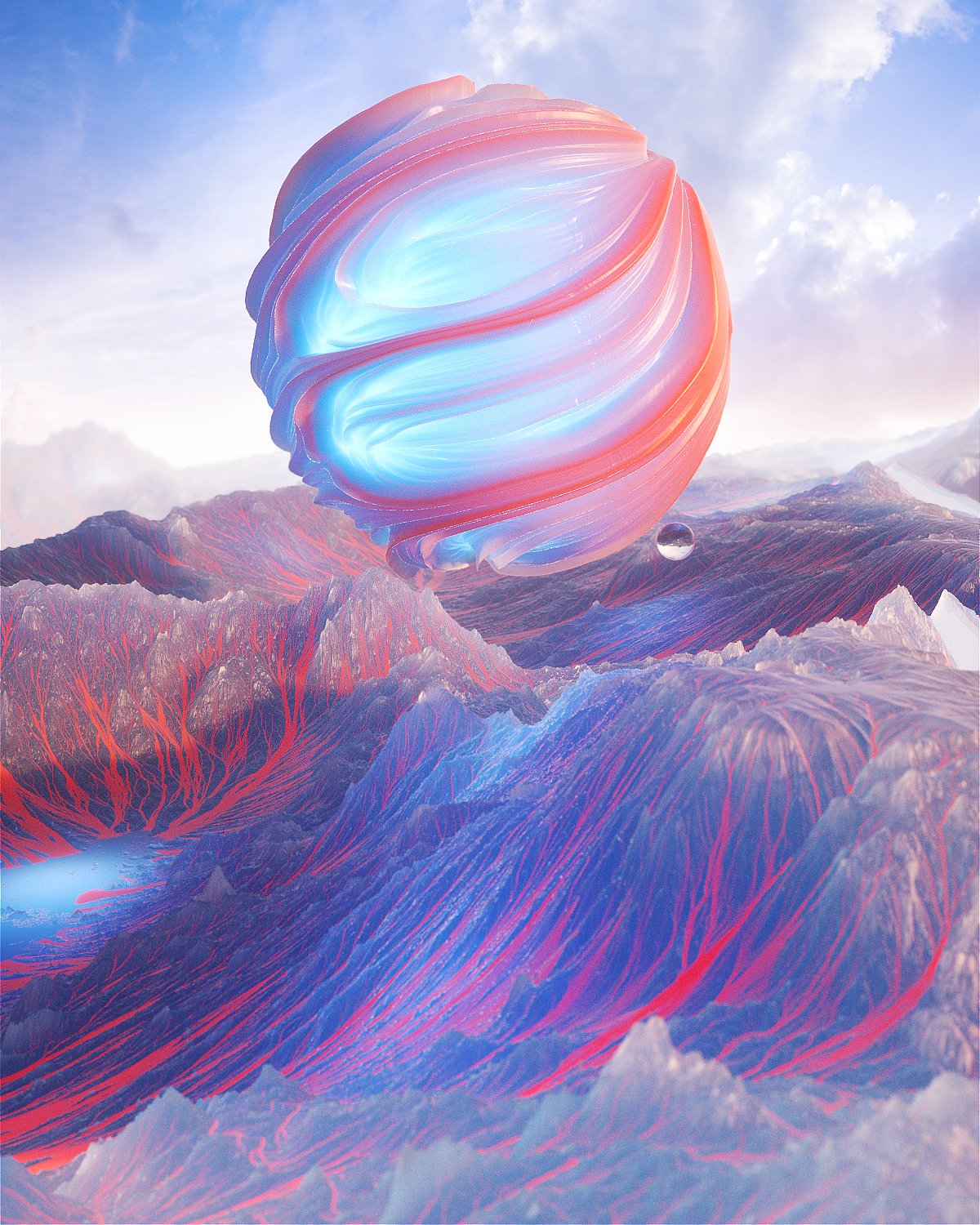 C4D_everydays render-- August 2017
