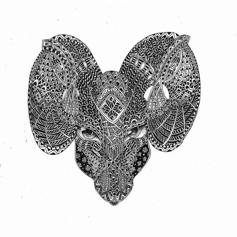 手绘十二生肖（图ZNzI0MTAyNjg=） - 新锐潮流插画 - 站酷设计师猫言勿信原创素材 - 站酷ZCOOL