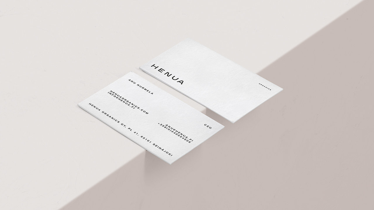 《HENUA》护肤系列包装设计