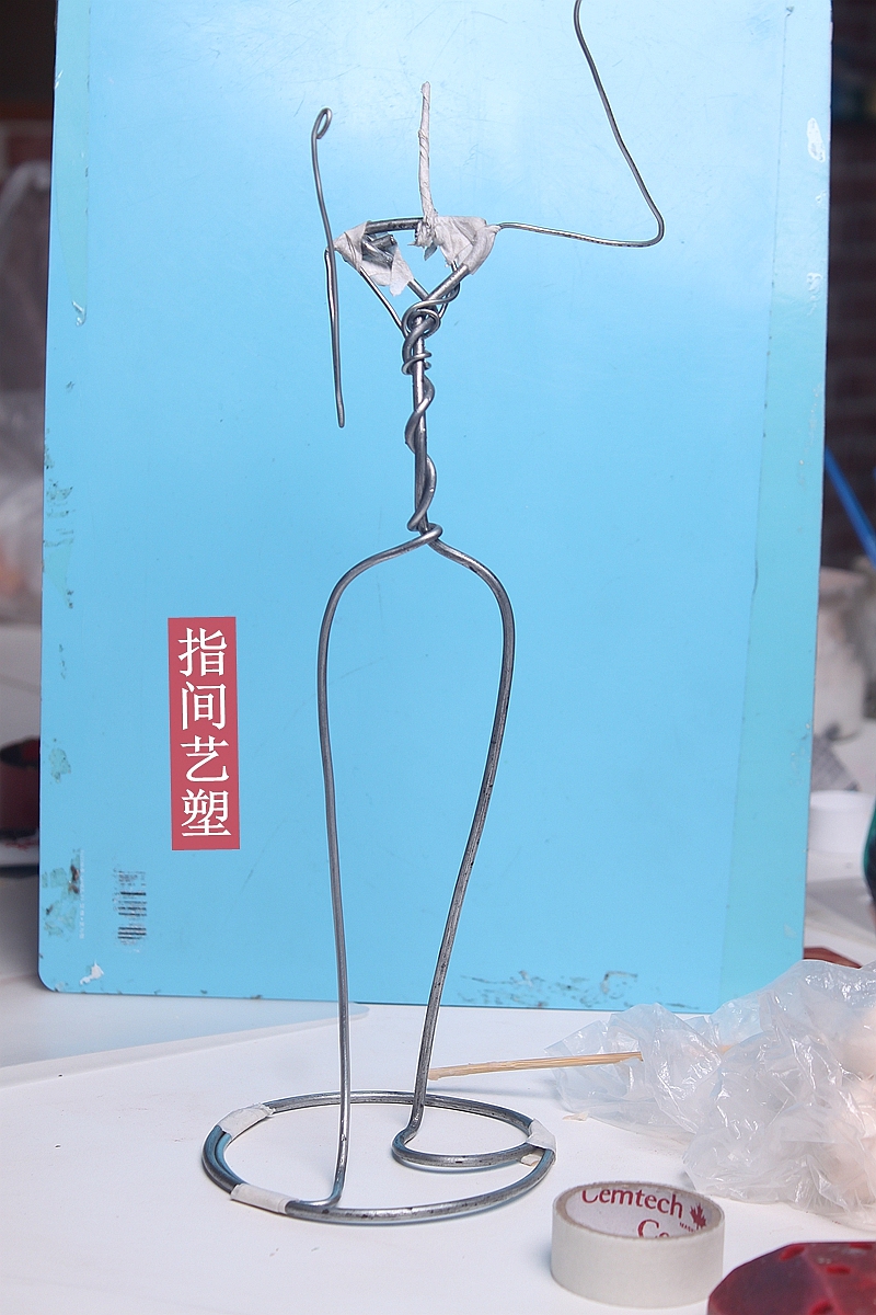 贺加贵面塑软陶(古典仕女)