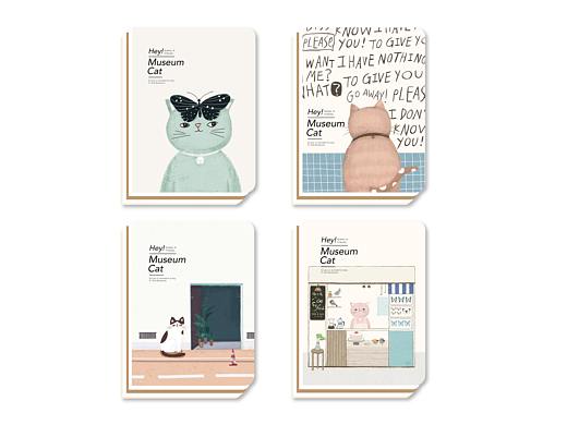 Museum Cat - 精装本设计(个人主页-ZMjY1ODUyNDA=) - 商业插画 - 站酷设计师储天哥原创素材 - 站酷ZCOOL