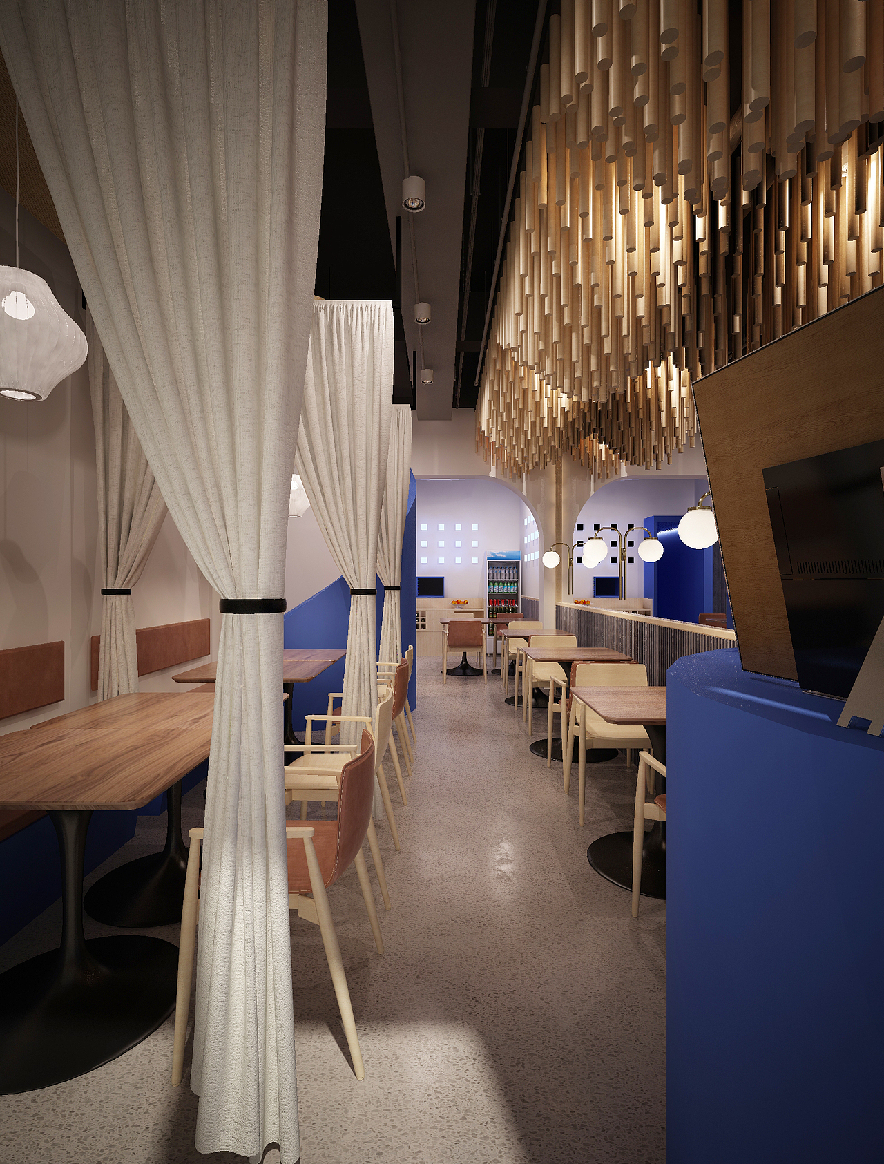 小餐厅效果图（图ZMTYzNDAxMTEy） - 家装设计 - 站酷设计师森么咚猩原创素材 - 站酷ZCOOL