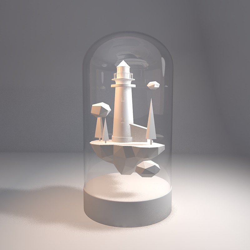 C4D练习（图ZMjQwNTYxNjIw） - 其他三维 - 站酷设计师头顶开花的长颈鹿原创素材 - 站酷ZCOOL