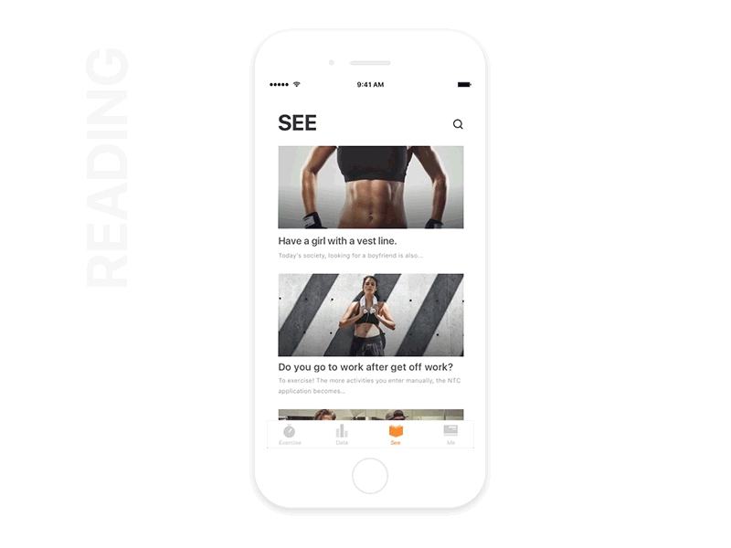 Deep Fitness App Design（图ZODQyNzcyNDQ=） - APP界面 - 站酷设计师zanwei_guo原创素材 - 站酷ZCOOL