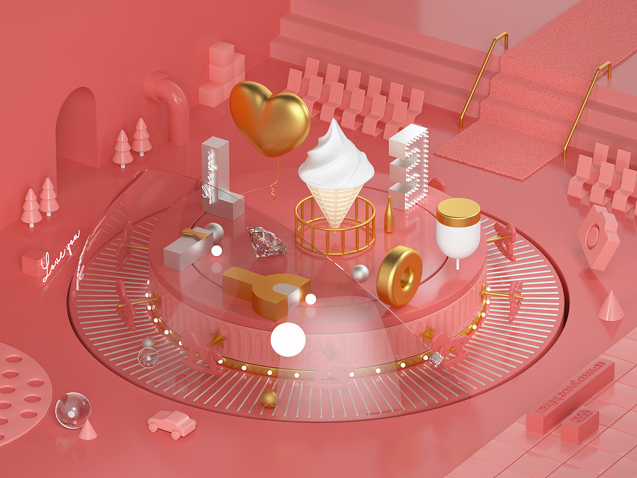 I LOVE YOU（图ZMTE1Mjc2MTUy） - 场景 - 站酷设计师唐尼_唐尼原创素材 - 站酷ZCOOL