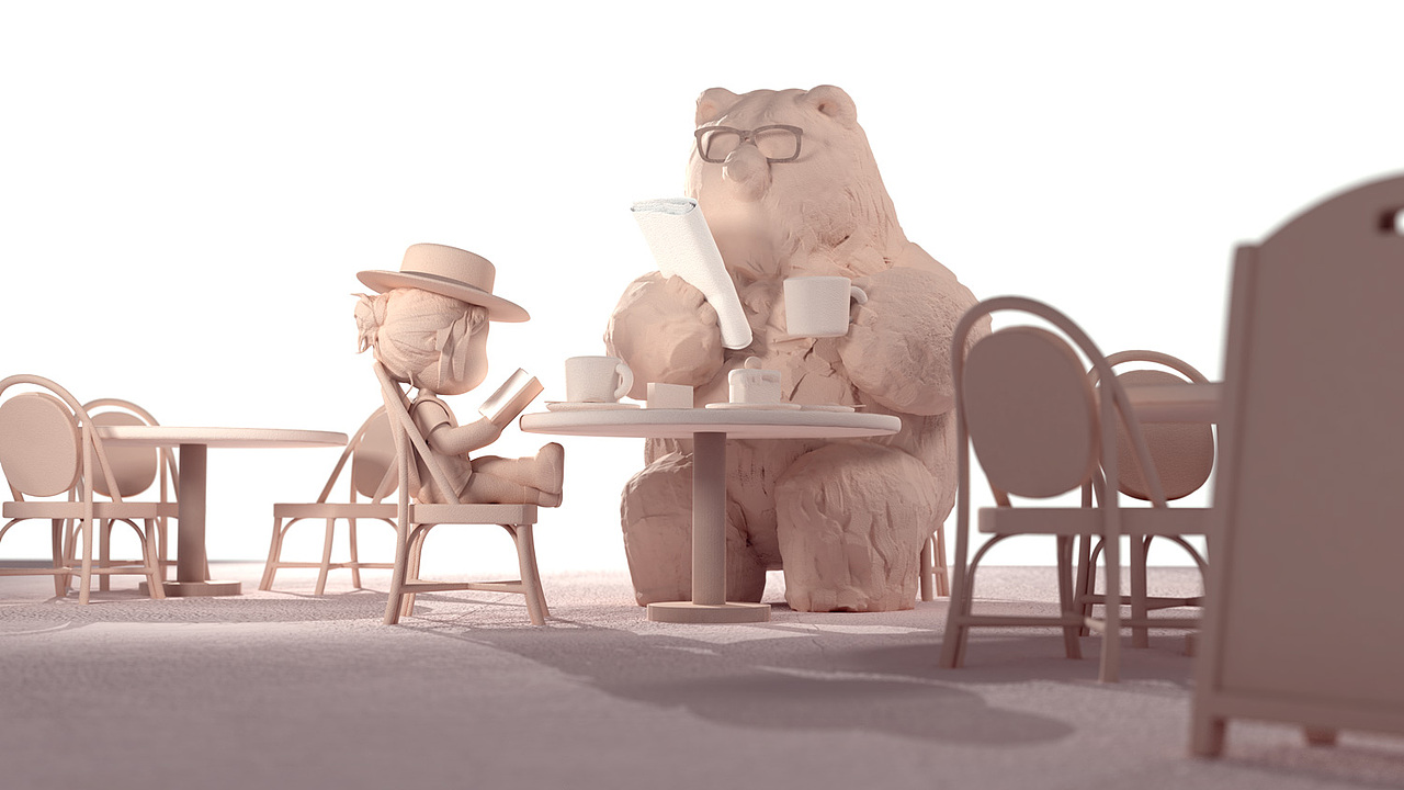 【Fammi】这只小熊不太冷