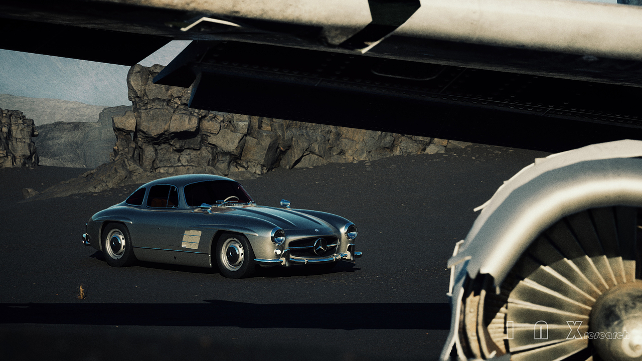 1956 Mercedes Benz 300SL Gullwing UE4 Reserach(图ZMjAzNjUyNDky) - 机械/交通 - 站酷设计师mclovin原创素材 - 站酷ZCOOL