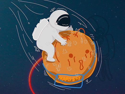 黑天文&marsboy（个人主页-ZNTI1NDg0NDg=） - 艺术插画 - 站酷设计师HHJHH原创素材 - 站酷ZCOOL