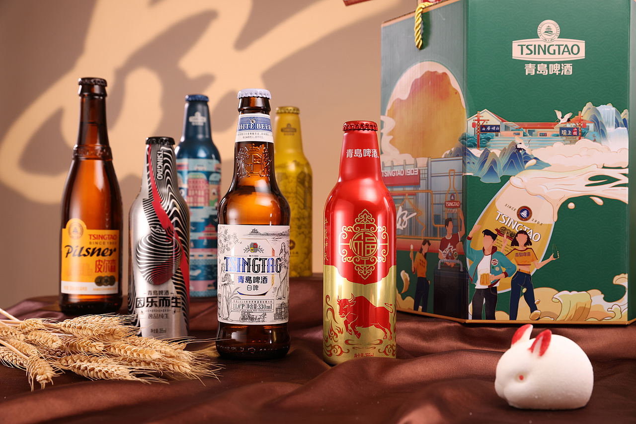 青岛啤酒 tsingtao 1903 2021年臻满·鸿福中秋礼盒