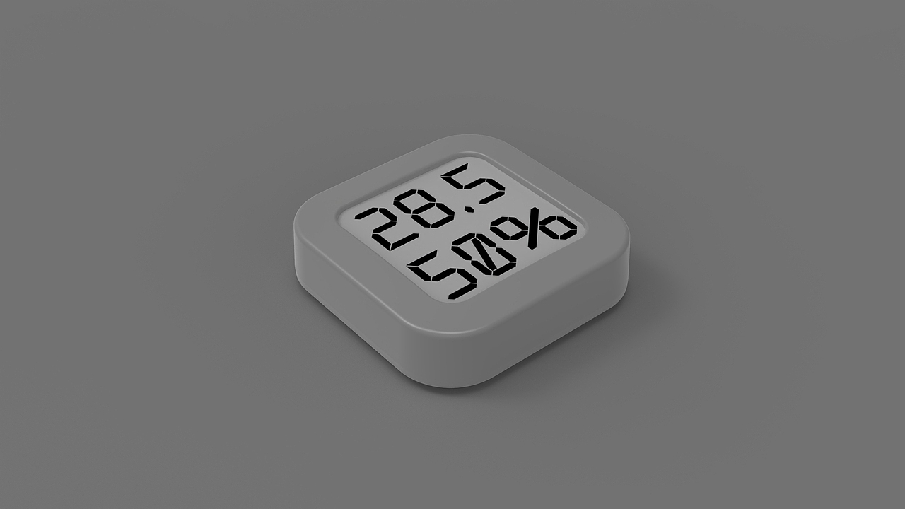 一款家用迷你温湿度计