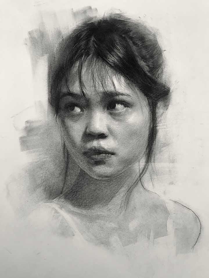 润木艺术素描人像