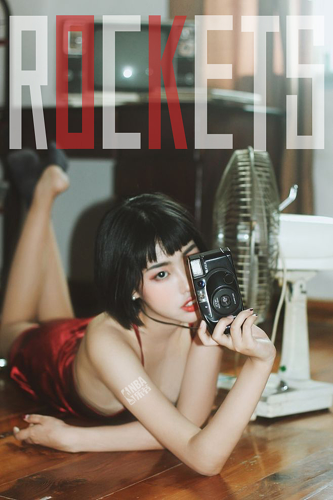 火箭美女宝贝 丨 手机壁纸