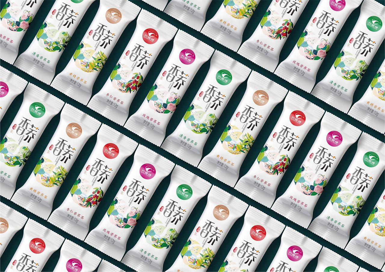 万里缘苦荞茶包装设计