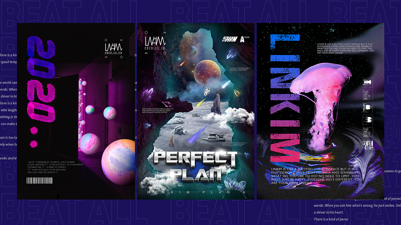 一个你意想不到的年度作品集（图ZMjQ3NTMxMzEy） - 海报 - 站酷设计师张不安原创素材 - 站酷ZCOOL