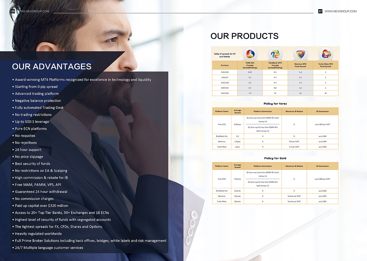 大通金融集团（外企）平面作品