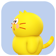【蛋黄猫3D篇3】表情上线（图ZMjUxMjQyMDQ4） - 网络表情 - 站酷设计师李纬一原创素材 - 站酷ZCOOL