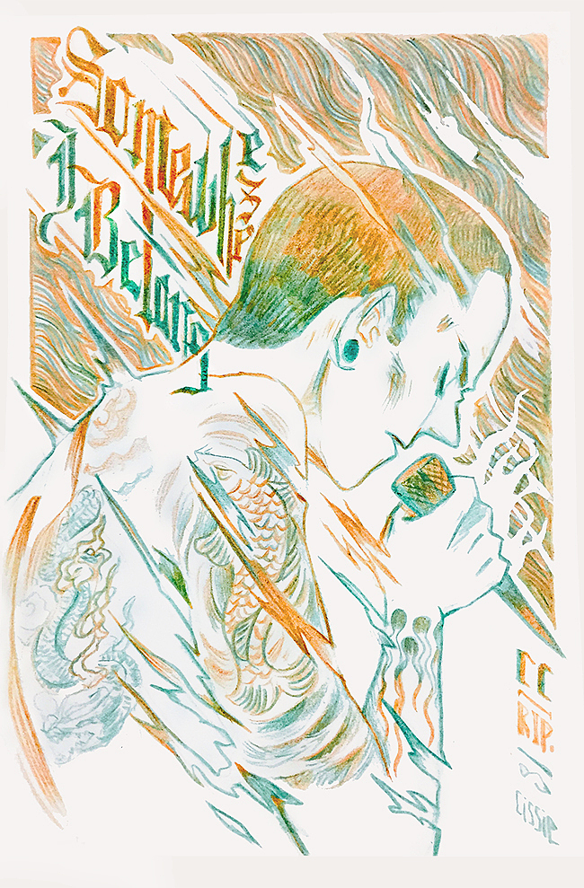 TO Chester Bennington（图ZODgwODMyMDg=） - 创作习作 - 站酷设计师KAY子兮原创素材 - 站酷ZCOOL