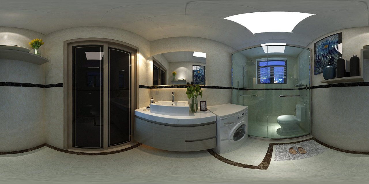 卫生间全景图合集