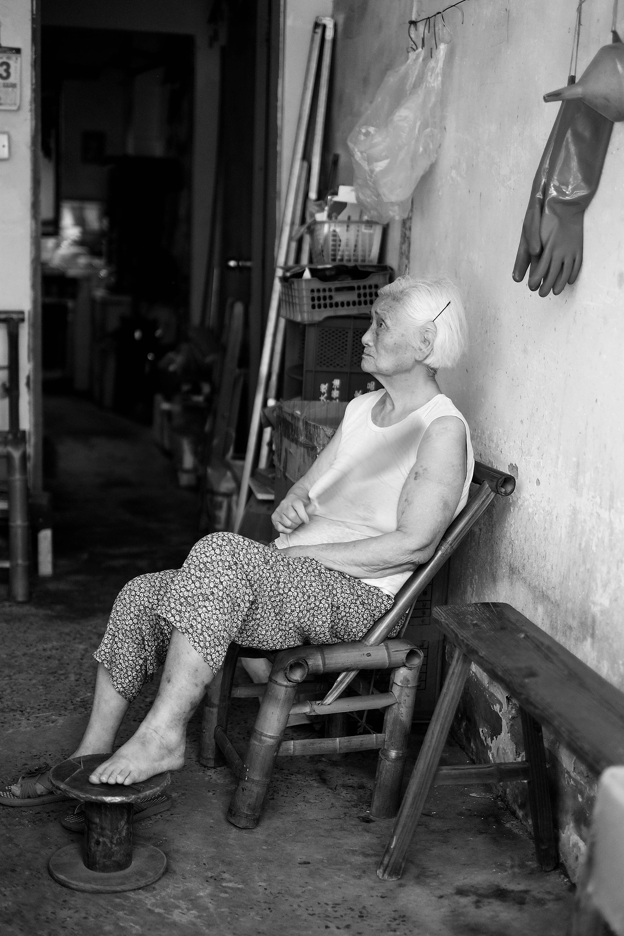 老余杭的直街在拆迁