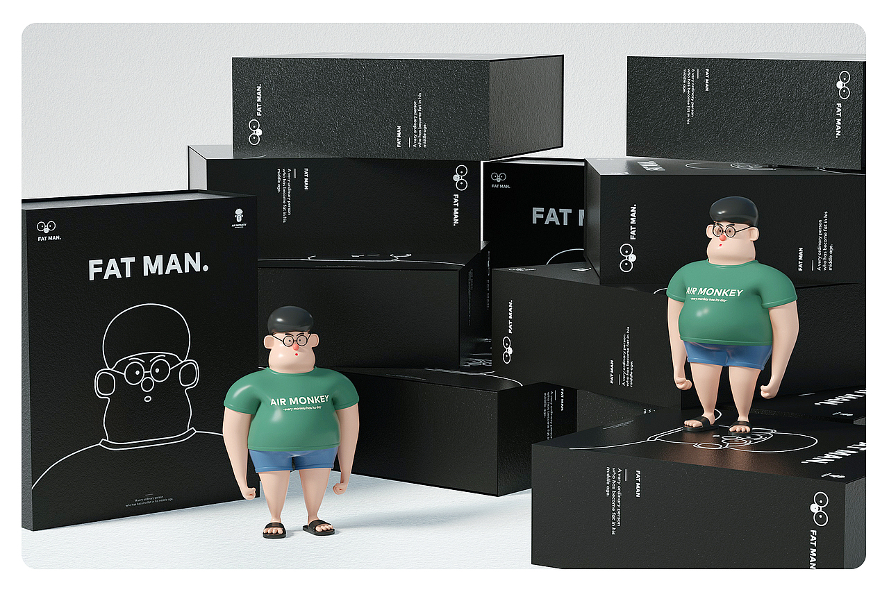 2019年C4D卡通角色年度作品集