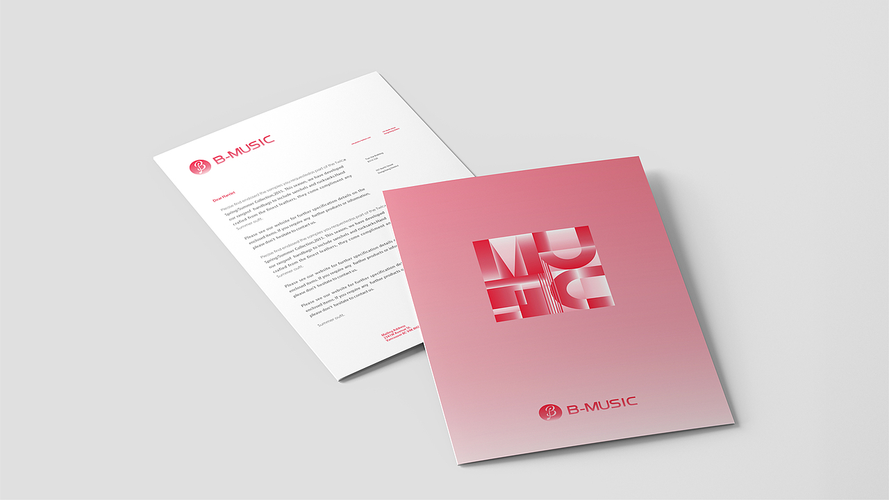 B-MUSIC-2020-青年音乐教育品牌视觉-VI设计