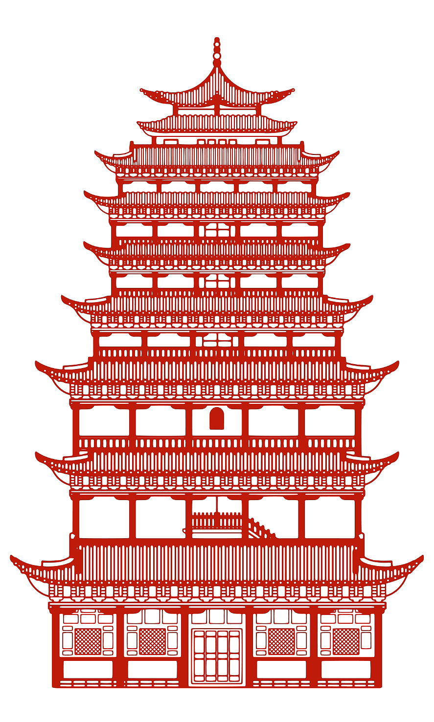 原创剪纸中国传统古建筑/非遗剪纸（图ZMzQ1ODg0NDcy） - 商业插画 - 站酷设计师晚风在画画原创素材 - 站酷ZCOOL