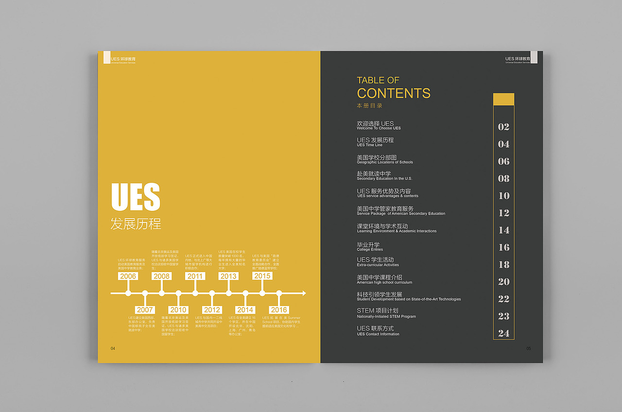 《美国中学课程》｜ 宣传册（图ZODYzOTUwMjQ=） - 书籍/画册 - 站酷设计师HaixiaWang原创素材 - 站酷ZCOOL