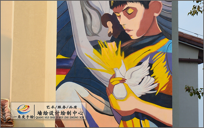 [医院]天使的呵护墙体彩绘