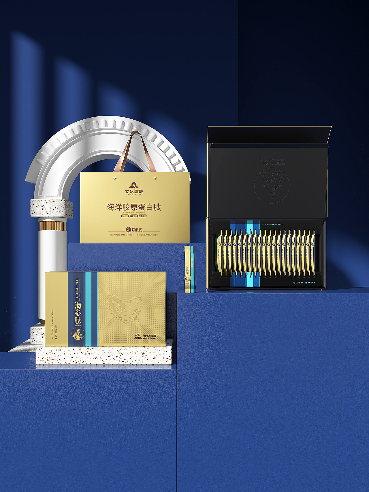 保健类产品鲍鱼肽、牡蛎肽、海参肽等