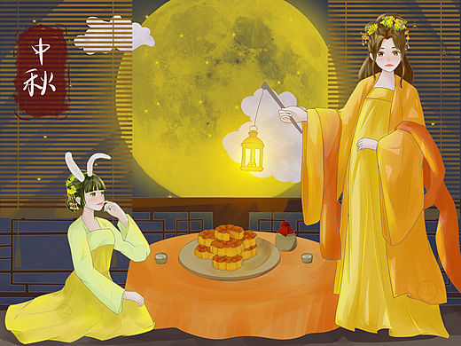 🎑（个人主页-ZNjY1NTQzNjQ=） - 创作习作 - 站酷设计师若翰Sweet原创素材 - 站酷ZCOOL