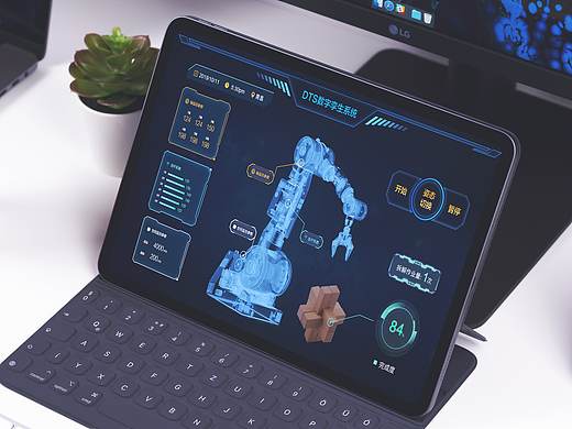 联想Tech World行业智能板块VR界面设计