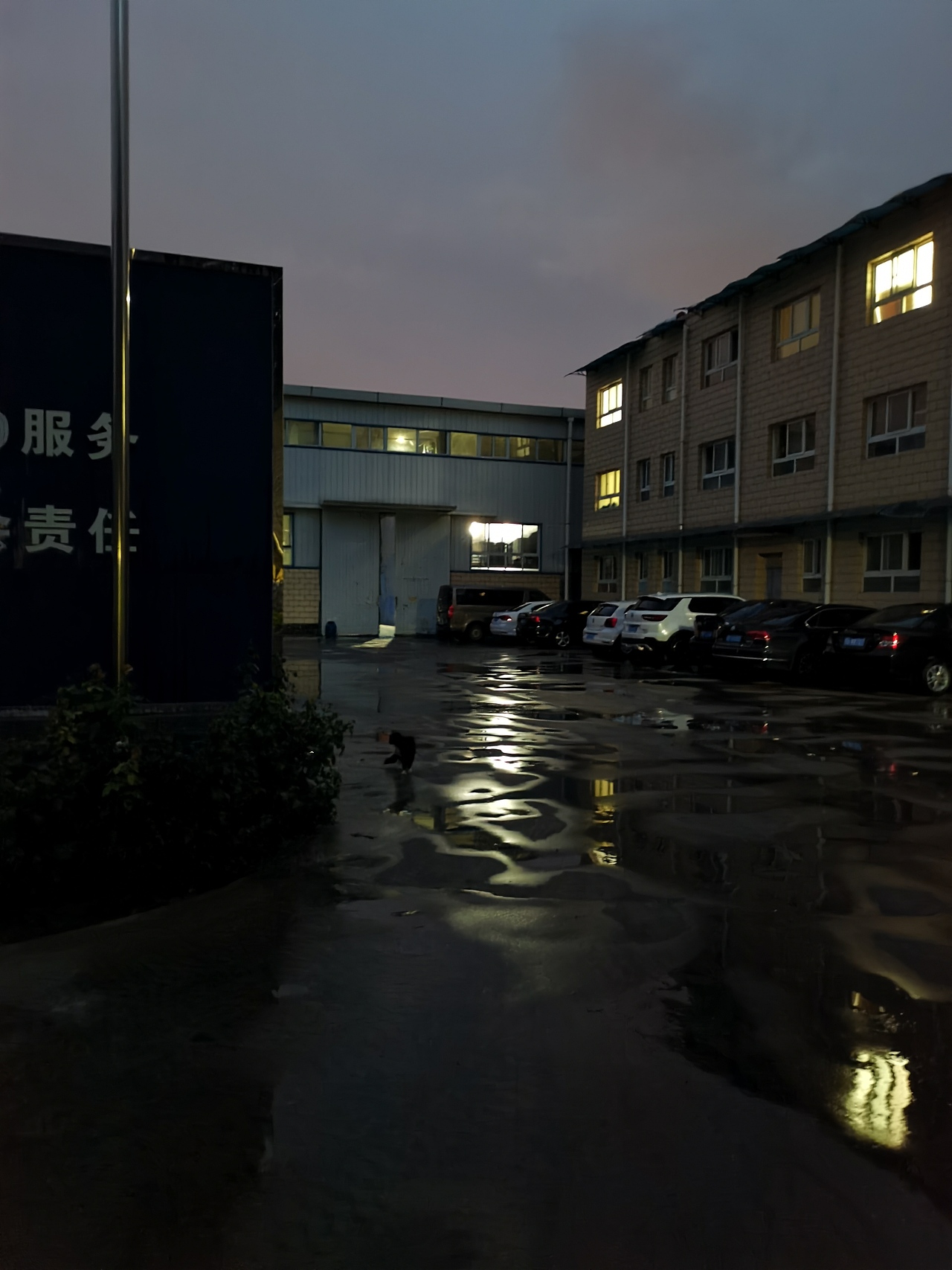 天空不是蔚蓝色,但是很美!