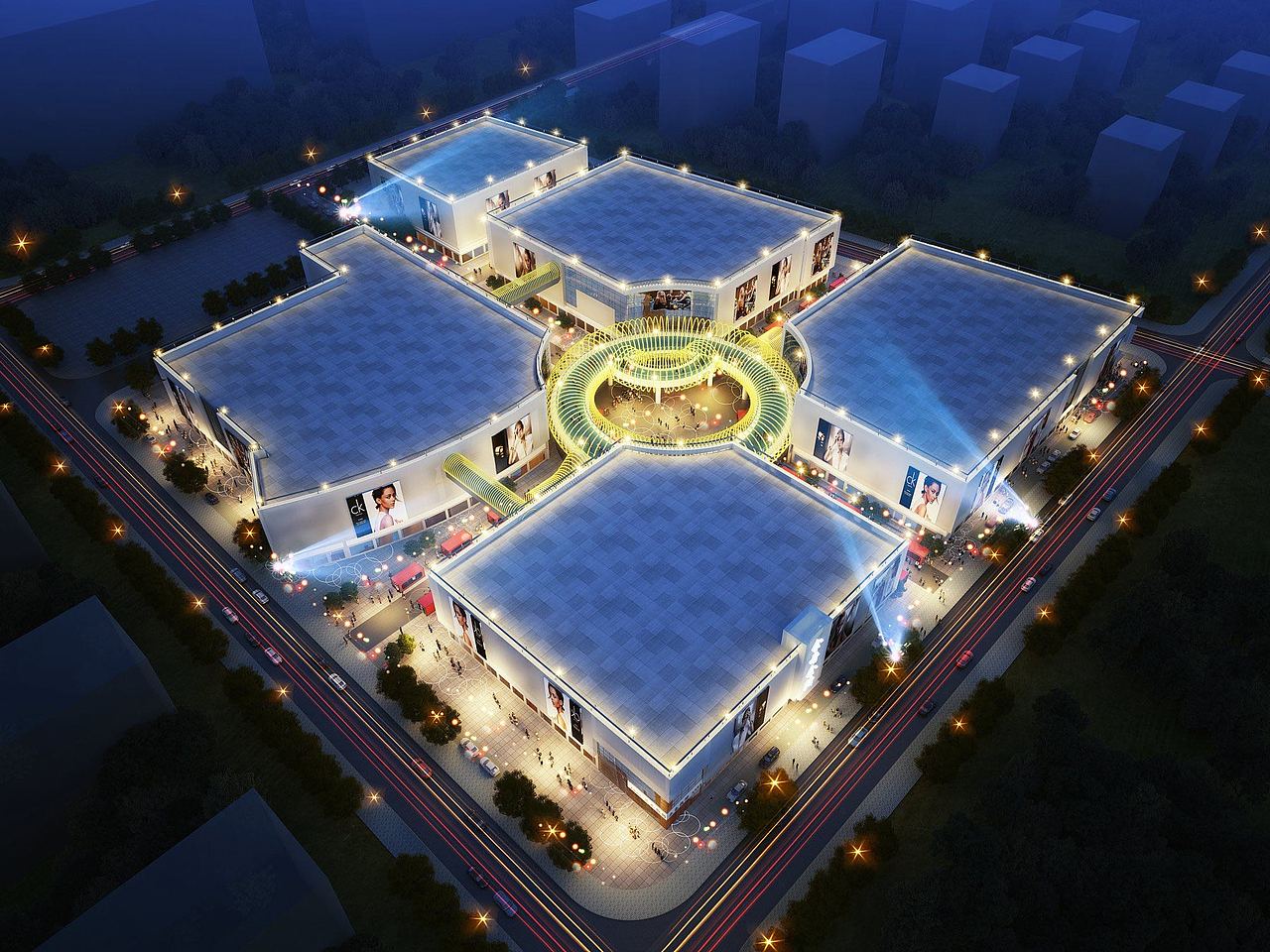 风味人间---夜市透视,鸟瞰