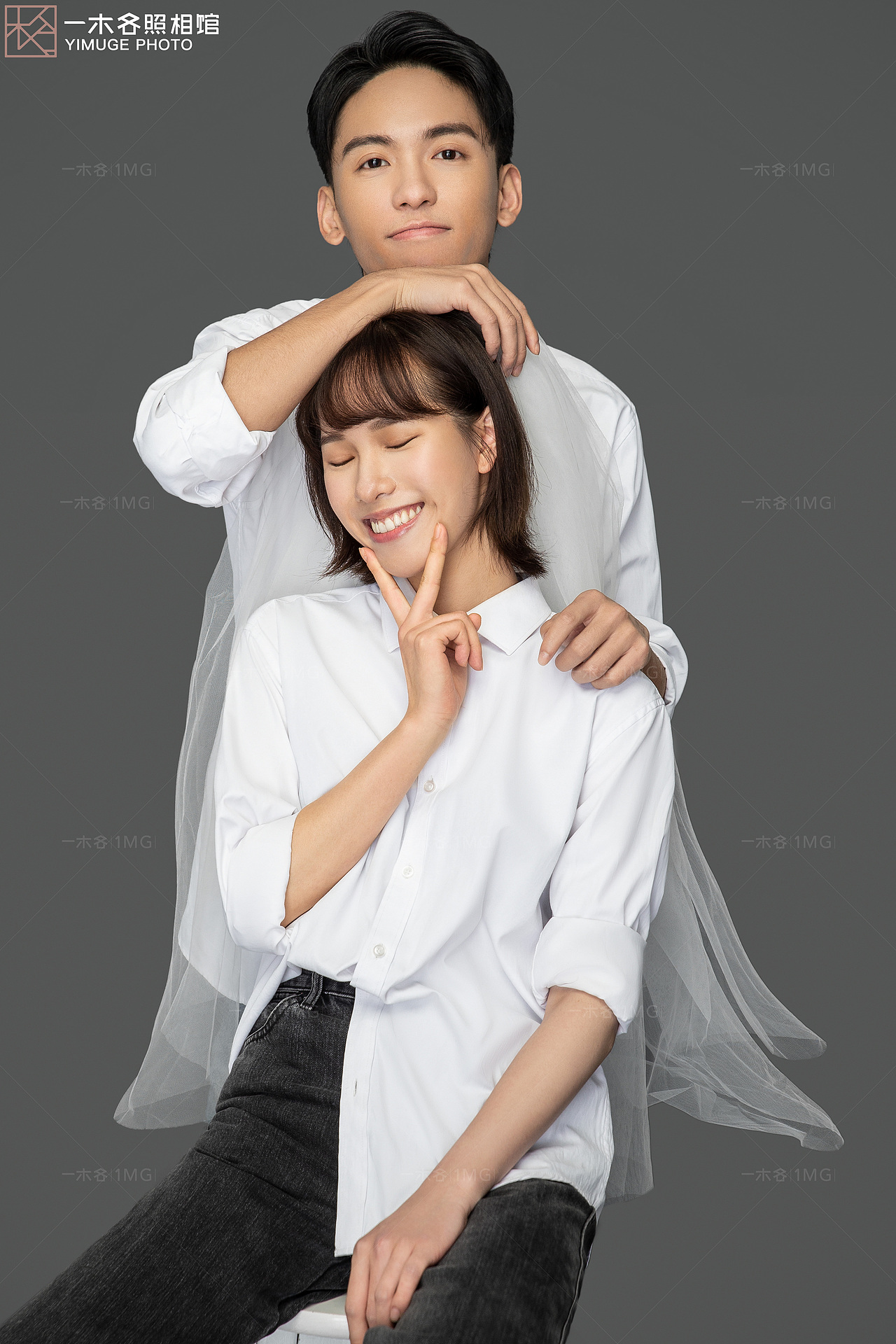 感恩头纱照(情侣)——唯心