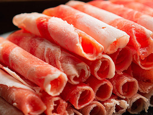 冰鲜羔羊切片火锅羊肉卷详情页