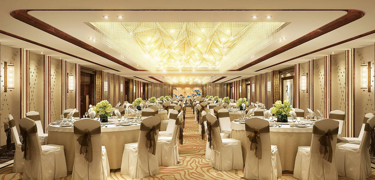【宴会厅图片】重庆 主题酒楼 宴会厅设计效果分享