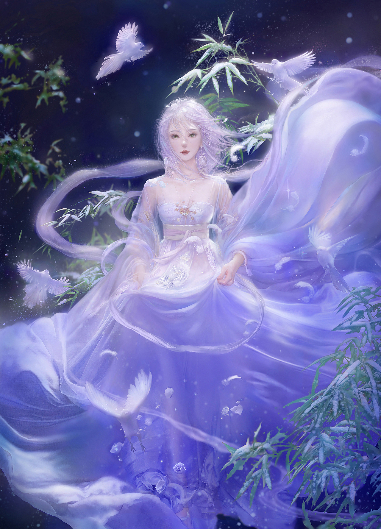 有时候就是想尝试,自己和自己较劲,直到完全画不下去了为止。TUT不管怎样还是纪念一下这次旅程真的是尽力了orz