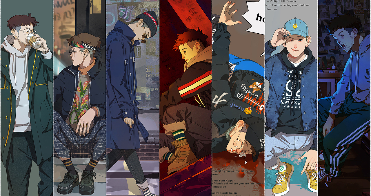 抽空画自己(2018大合集)