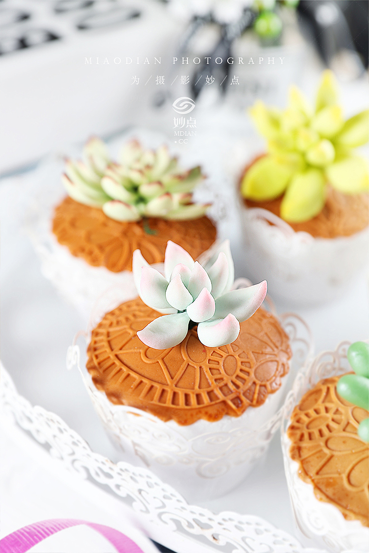 翻糖纸杯 翻糖多肉植物 翻糖花 美食摄影 静物摄影（图ZMTI3MjU1OTY0） - 产品摄影 - 站酷设计师妙点美食摄影原创素材 - 站酷ZCOOL
