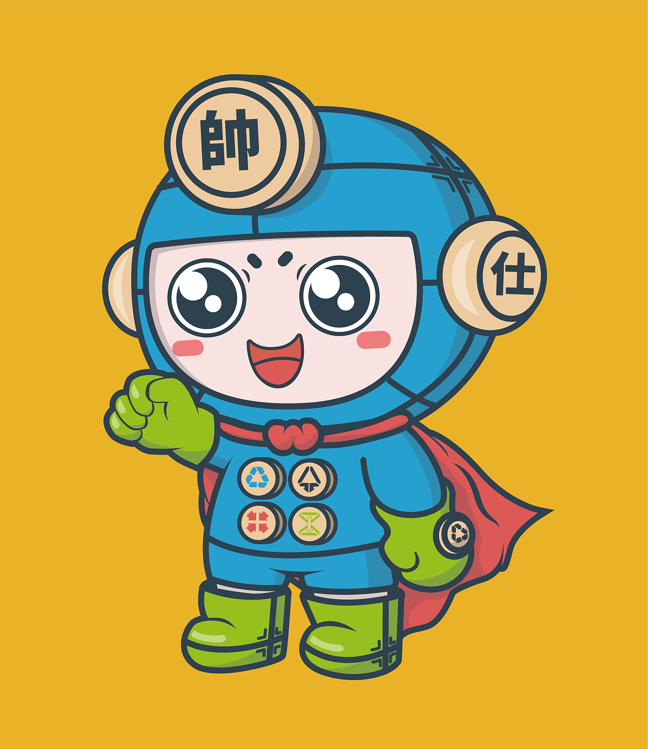 惠东环保ip东东|平面|ip形象|hccl - 原创作品 - 站酷 (zcool)