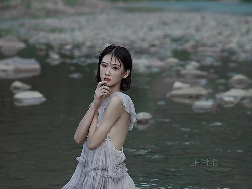 人像摄影 | 溪边落日