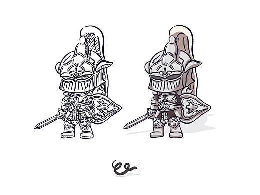 画个骑士