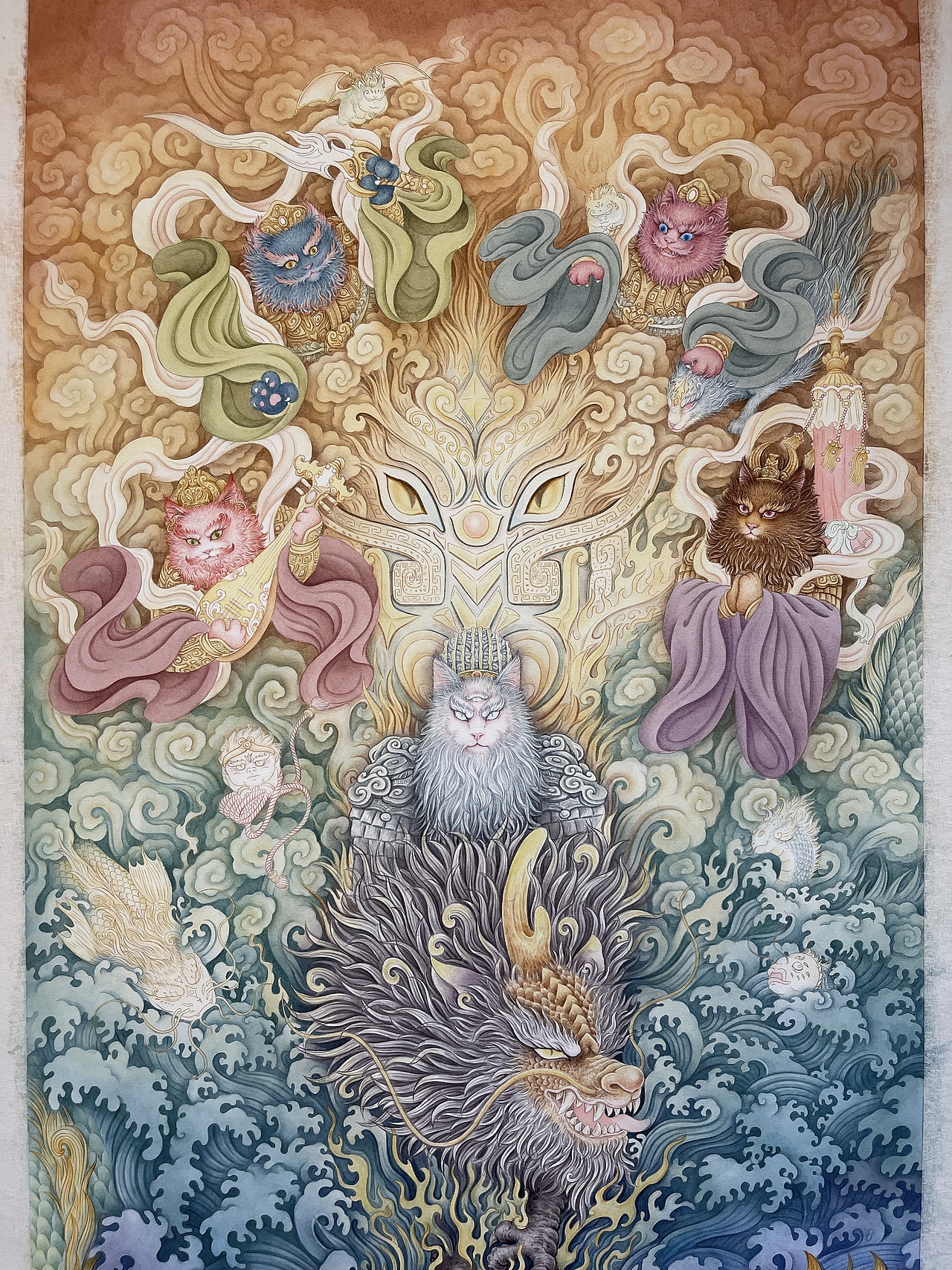 仙猫狸将之封神大战（图ZMzgxMDA4MTQ0） - 绘画 - 站酷设计师晓晓村长原创素材 - 站酷ZCOOL