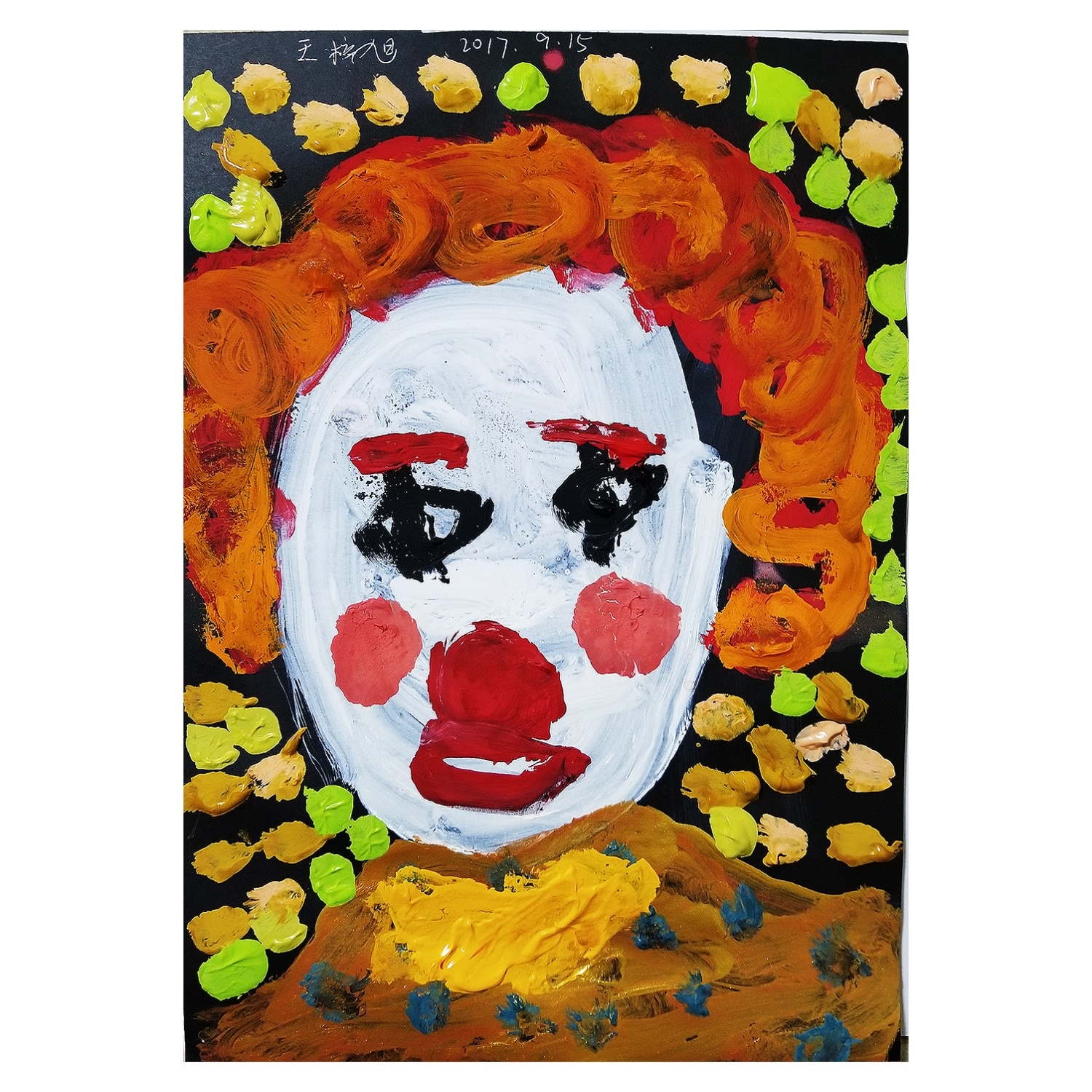 小丑|纯艺术|水粉|海宝小岩岩 - 原创作品 - 站酷 (zcool)