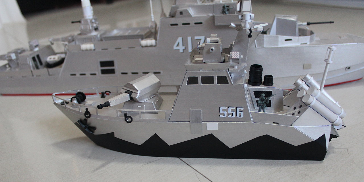 纸制军舰（图ZMTU2MDE1NTg0） - 手办/模玩 - 站酷设计师宏图装饰原创素材 - 站酷ZCOOL