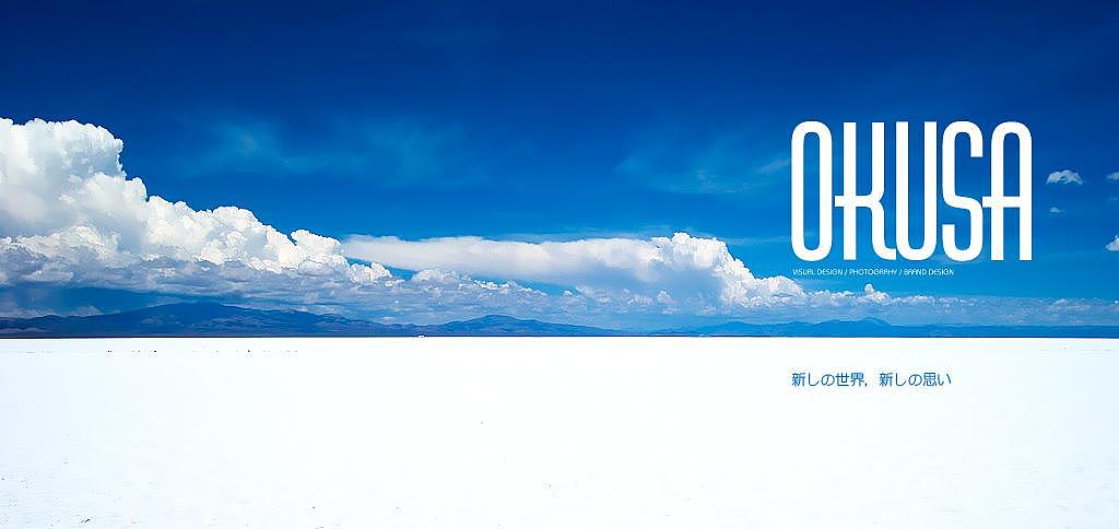 OKUSA 自己的标志，在各个场景里出现~~呵呵~~