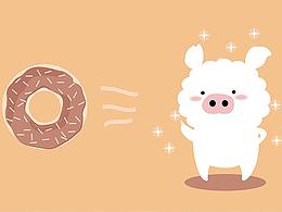 微信表情包 （原创IP：草泥猪）